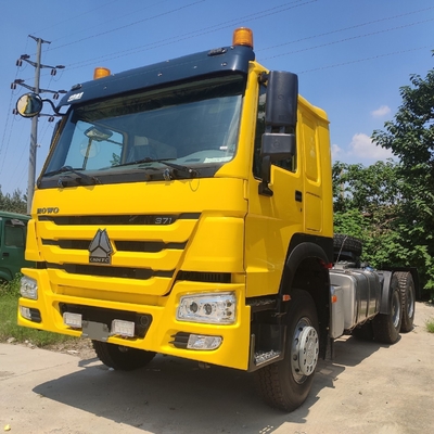 Hw76 Cab HOWO Использованная головка трактора 3 оси 6X4 для в пределах вашего бюджета 6800 * 2500 * 3200 мм