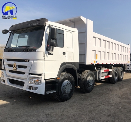 Sinotruk 8X4 грузовик с наклоном 40 т левосторонний привод для крупномасштабных строительных проектов