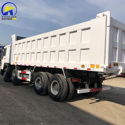 Sinotruk 8X4 грузовик с наклоном 40 т левосторонний привод для крупномасштабных строительных проектов