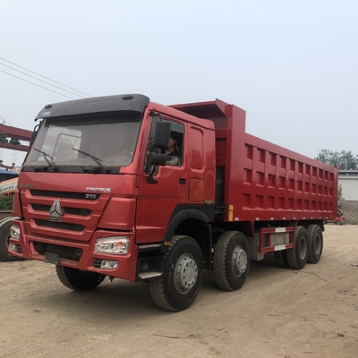 Sinotruk 12-колесный использованный HOWO 70 тонн 100 тонн грузовик 8X4 с конструкцией радиальной шины