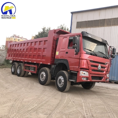 Sinotruk 12-колесный использованный HOWO 70 тонн 100 тонн грузовик 8X4 с конструкцией радиальной шины