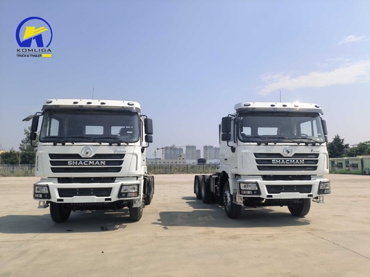 Ручная коробка передач Shacman F3000 6X4 10 колес Тракторный грузовик Стандарт выбросов Евро 2