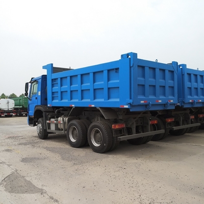 Ручная коробка передач 2022 Sinotruk HOWO 6X4 Нагрузчик 371p Дамп 18cbm 20cbm