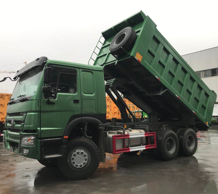 6X4 HOWO Sinotruk 371 Дампер с системой рулевого управления Zf8118 и сертификацией ISO
