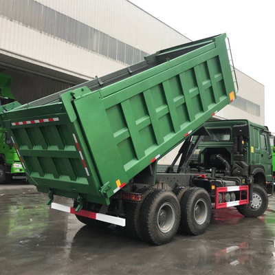 6X4 HOWO Sinotruk 371 Дампер с системой рулевого управления Zf8118 и сертификацией ISO