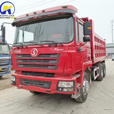 Подержанный грузовик Shacman с объемом ведра 20cbm 5600X2300X1500 и ≤5 сидений