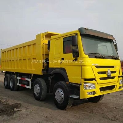 Sino Truck 12 Wheeler Rhd LHD 50tons Second Hand 8X4 Использованный грузовик с подъемником HOWO