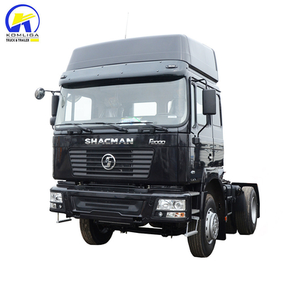Шакман 6X4 F2000 тракторный грузовик с 50 / 90 тяговой базой и 400L Алюминиевый нефтяной танкер