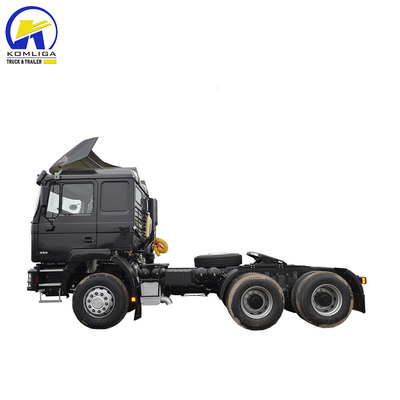 Шакман 6X4 F2000 тракторный грузовик с 50 / 90 тяговой базой и 400L Алюминиевый нефтяной танкер