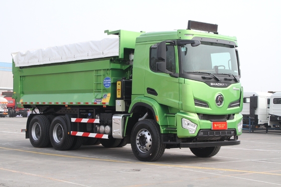 Технические запасные части Поддержка Shacman Вторая рука 6X4 10 колеса 380 л.с. Тяжелый грузовик