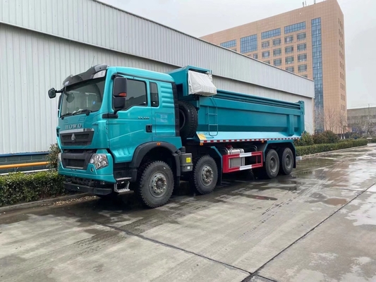 Подержанный Sinotruk HOWO 8X4 12 шины 400 л.с. 30м3 тяжелый грузовик с 20cbm ведро