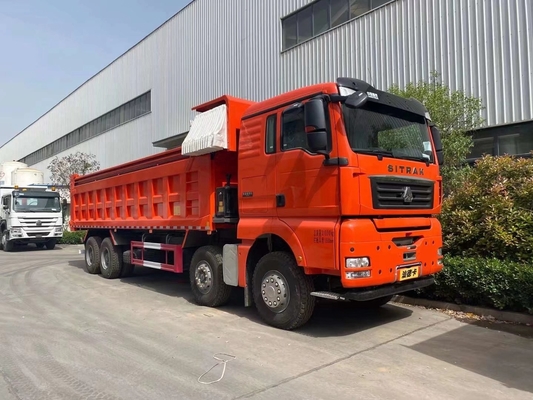 Подержанный Sinotruk HOWO 8X4 12 шины 400 л.с. 30м3 тяжелый грузовик с 20cbm ведро