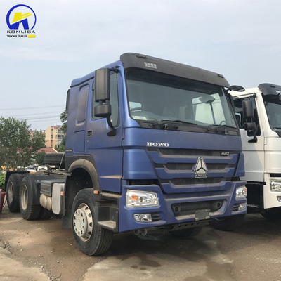 Sinotruk HOWO 6X4 420HP 10 колес главный двигатель трактор тракторная головка ручная коробка передач