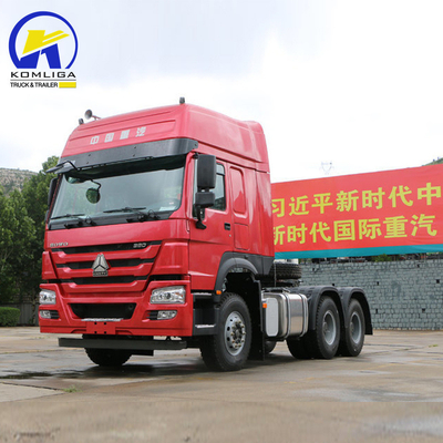 Africa Euro2 Emission Sinotruk HOWO 6X4 10 колесный тракторный грузовик с ручной коробкой передач