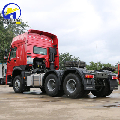 Africa Euro2 Emission Sinotruk HOWO 6X4 10 колесный тракторный грузовик с ручной коробкой передач