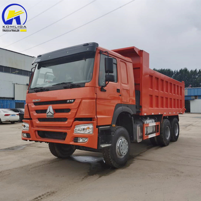 Тип ручной трансмиссии Использованный Sinotruck HOWO 6X4 Дэмп-Трак 371HP Tipper в хорошем состоянии