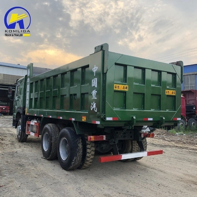 Устойчивый Sinotruk HOWO Подержанный 371/375HP 40-тонный мусоровоз с 6X4 20 кубической полезной нагрузкой