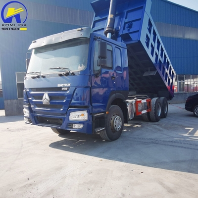 Ручная коробка передач 375 л.с. Sinotruk 6X4 Dump Tipper Truck с грузоподъемностью 16 тонн
