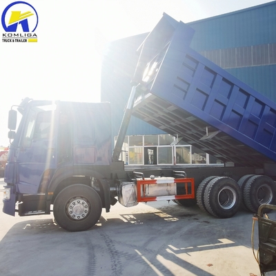 Ручная коробка передач 375 л.с. Sinotruk 6X4 Dump Tipper Truck с грузоподъемностью 16 тонн