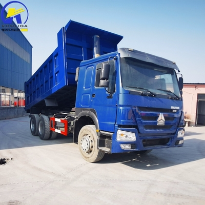 Ручная коробка передач 375 л.с. Sinotruk 6X4 Dump Tipper Truck с грузоподъемностью 16 тонн
