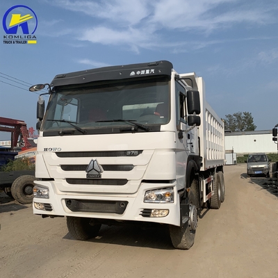 Тип ручной трансмиссии Использованный 10 колесный 6X4 самосвалы с радиальной конструкции шины