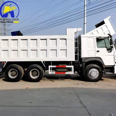 Тип ручной трансмиссии Использованный 10 колесный 6X4 самосвалы с радиальной конструкции шины
