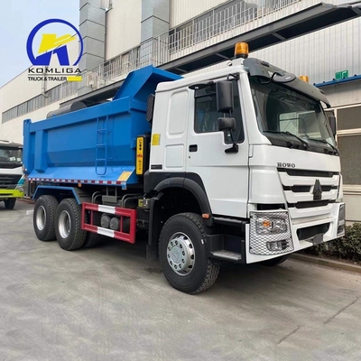 Подержанный грузовик HOWO 6X4 Dump Truck Rhd LHD Tipper Truck Euro 2 Стандарт выбросов и послепродажное обслуживание