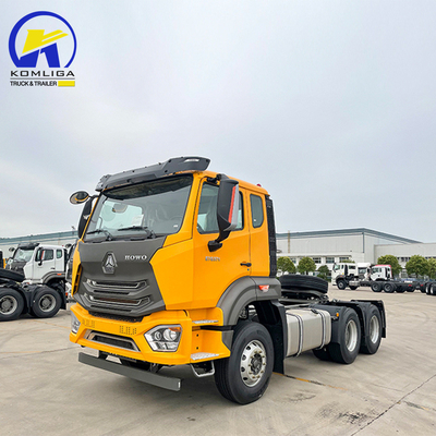 Sinotruck HOWO 6X4 10 Шины 30-40 тонн Перевозчик тракторная головка грузовик с 50 / 90 необязательно