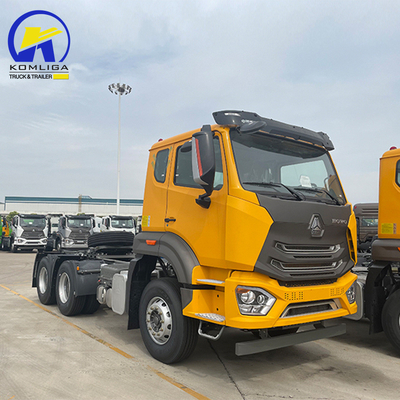 Sinotruck HOWO 6X4 10 Шины 30-40 тонн Перевозчик тракторная головка грузовик с 50 / 90 необязательно
