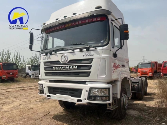 Shacman 6X4 Трактор прицеп головной грузовик с задней осью Человек 16 тонн двухступенчатый редуктор
