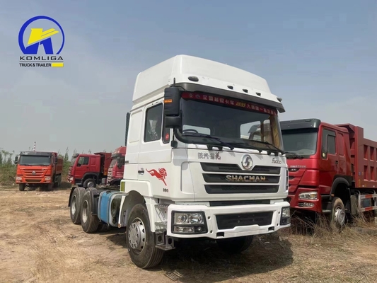 Shacman 6X4 Трактор прицеп головной грузовик с задней осью Человек 16 тонн двухступенчатый редуктор