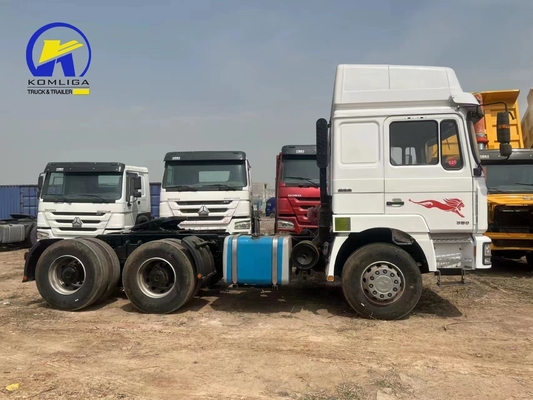 Shacman 6X4 Трактор прицеп головной грузовик с задней осью Человек 16 тонн двухступенчатый редуктор