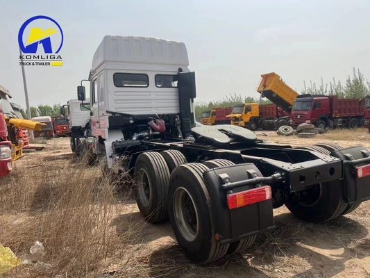 Shacman 6X4 Трактор прицеп головной грузовик с задней осью Человек 16 тонн двухступенчатый редуктор