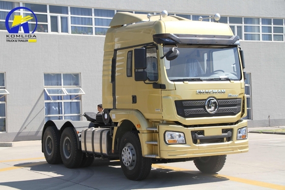 Рулевое управление тяжелое 6х4 380HP Shacman F3000 трактор использованный грузовик с дизельным двигателем