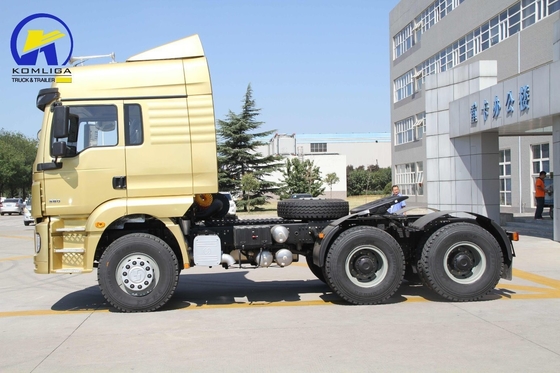 Рулевое управление тяжелое 6х4 380HP Shacman F3000 трактор использованный грузовик с дизельным двигателем