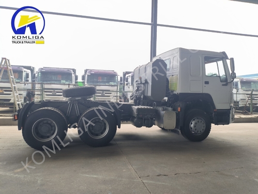 Тяжелый грузовик HOWO 6X4 10 колесный использованный главный двигатель тракторная головка грузовик с настройкой