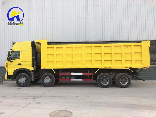 WD615.47.D12.42 Подержанные 8X4 12 шины HOWO грузовик с откидкой грузовик с передним средним подъемом