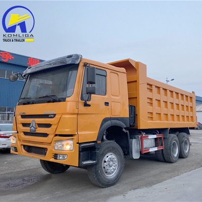 Высокая лошадиная мощность Используемый Sinotruk HOWO 375HP 6X4 10wheel Rhd LHD 40ton 60ton Tipper Truck