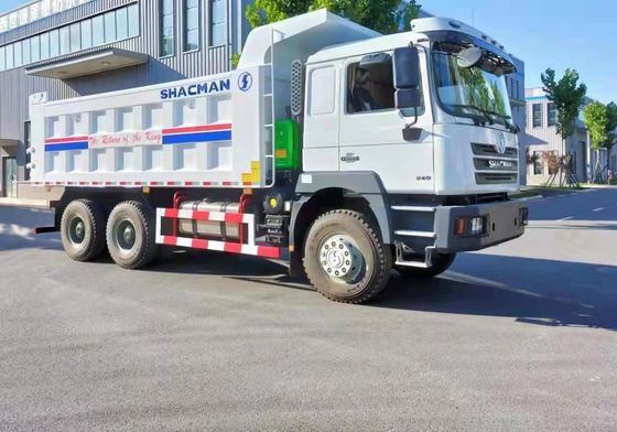 6X4 тяжелый грузовик Shacman Tipper Dump Truck с грузоподъемностью 9 тонн передняя ось