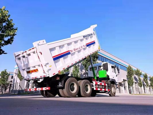 6X4 тяжелый грузовик Shacman Tipper Dump Truck с грузоподъемностью 9 тонн передняя ось