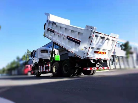 6X4 тяжелый грузовик Shacman Tipper Dump Truck с грузоподъемностью 9 тонн передняя ось