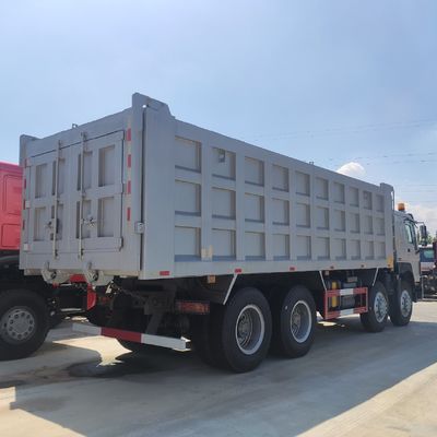 Модель грузовика Zz3257n3847A 60-тонный Sinotruk HOWO 371HP 8X4 12-колесный Rhd LHD Дамп-грузовик