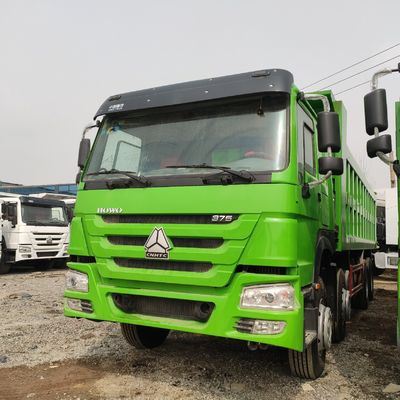 30 Cbm HOWO 40tons 8X4 использованный грузовик с радиальным дизайном шины и мощностью 420 лошадиных сил