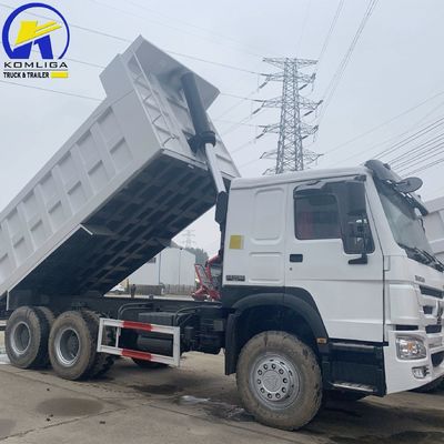 Использованный Sinotruk HOWO 6X4 Дэмп-Трак с 10 колесами и грузоподъемностью 21-30 т