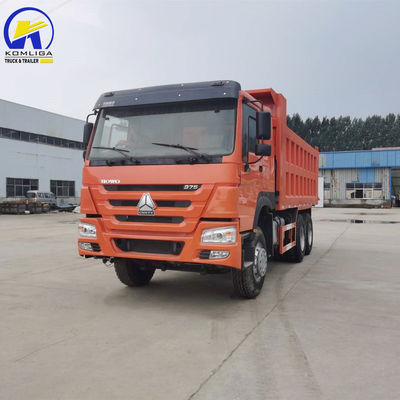 Подержанный Sinotruk HOWO 375HP 6X4 Rhd Дэмпер для Африканского рынка в хорошем состоянии