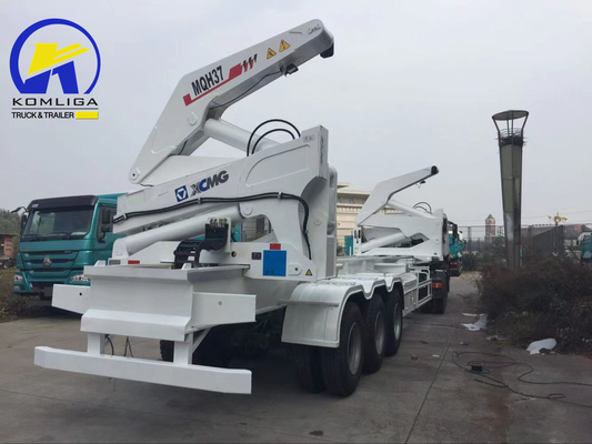 Zz3257n3847A 10-50 тонн гидравлический грузовик крана с 300L топливный танкер и производительность