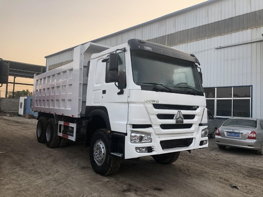 Подержанный Sinitruk HOWO 6X4 10 колес 30t Дампер грузовик Zz3257n3847A с 300L топливный танкер