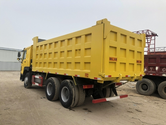 Подержанный Sinitruk HOWO 6X4 10 колес 30t Дампер грузовик Zz3257n3847A с 300L топливный танкер