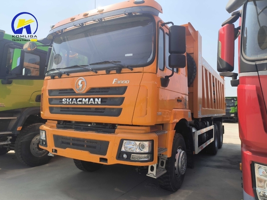 Подержанный Shacman 6X4 10 колесный наклонитель/грузовик с радиальной конструкцией шины и задней осью Hc16