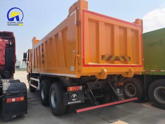 Подержанный Shacman 6X4 10 колесный наклонитель/грузовик с радиальной конструкцией шины и задней осью Hc16